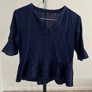 Women top with puffed sleeve